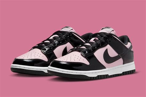 nike dunks low pink foam|nike dunk low black pink.